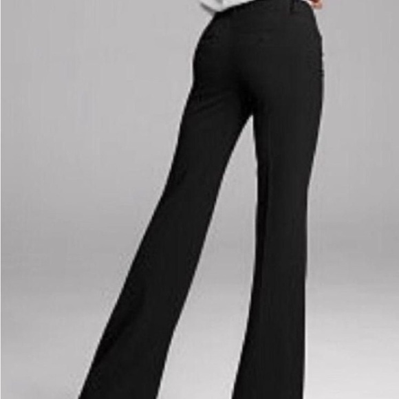 Body By Victoria Christie Fit Black Velvet 
Flare Leg Clasp Closure Zip up Pants - Picture 11 of 11